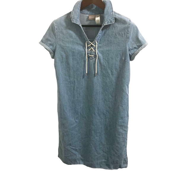 Chico’s Jean Jumper M - Picture 2 of 6